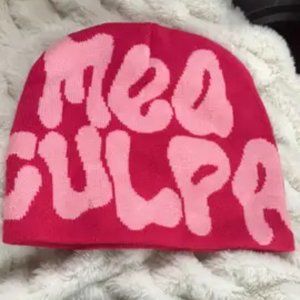 Hip Hop Knitted Beanie Cap Candy Color Y2K Skull Hat Elastic Foldable Women Tren